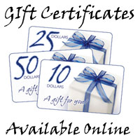 Gift Certificates Online